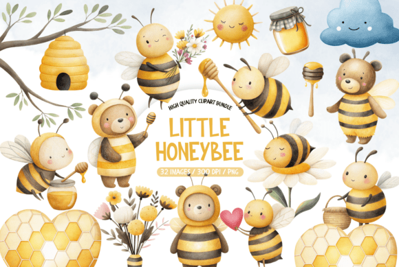 Download Garden Honey Bee Illustrations - Illustrations Collection