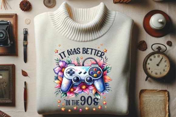 Download Better in the 90s Gamepad - Premium Resources
